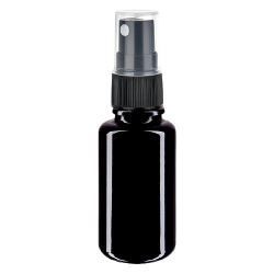 Violettglasflasche 20ml mit Sprühaufsatz