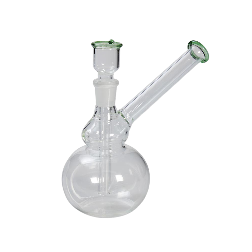 Black Leaf Small glass bong G14