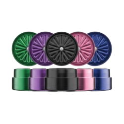 Flower Mill Next-Gen Standard 2.0" Aluminium Grinder, 51mm, 3-parties