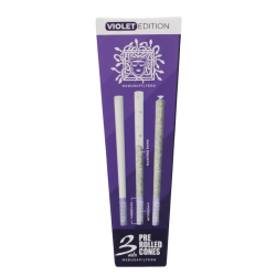 Medusa Filters Pre-Rolled Cones BLEACHED | Violet Edition