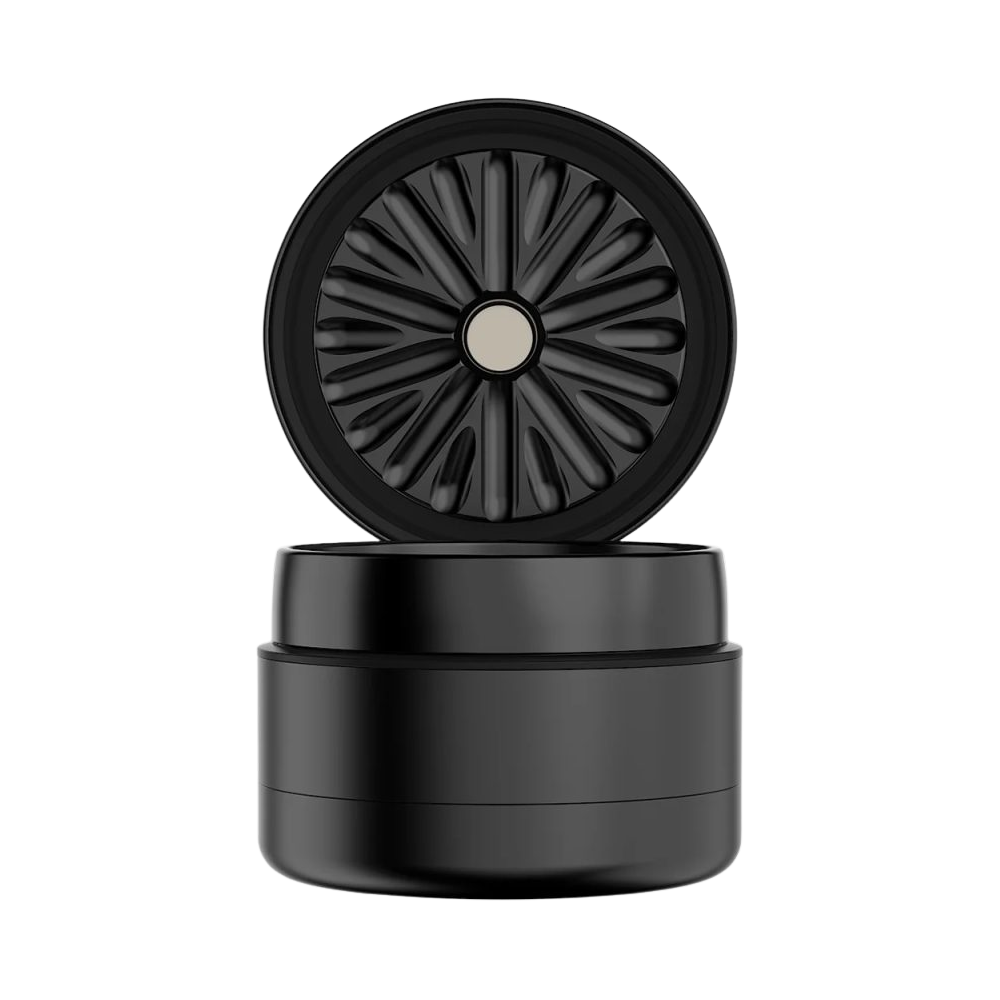 FlowerMill USA Next-Gen Premium 2.0" Aluminium Grinder, 54mm, 3-teilig