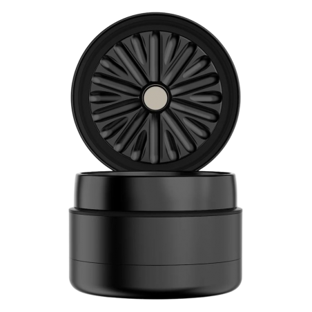 FlowerMill USA Next-Gen Premium 2.0" Aluminium Grinder, 54mm, 3-teilig