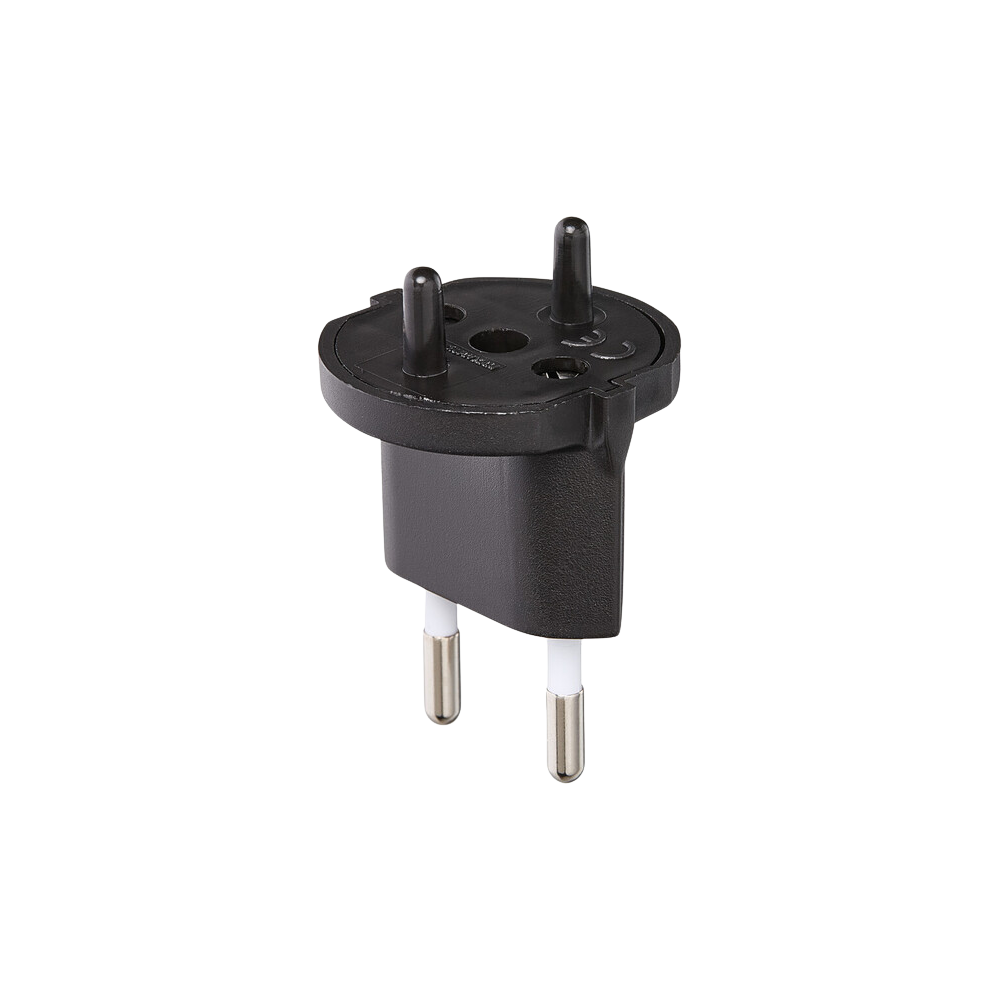 Adaptateur fixe Schuko vers CH - 2 pôles