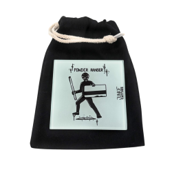 Powder Ranger - Robust real glass board, 10 x 10 cm