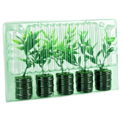 Transparent transport box...