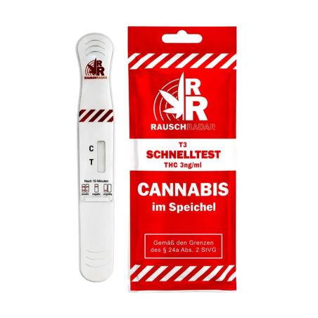 Rausch Radar T3 THC Saliva Rapid Test 3.0 ng/ml