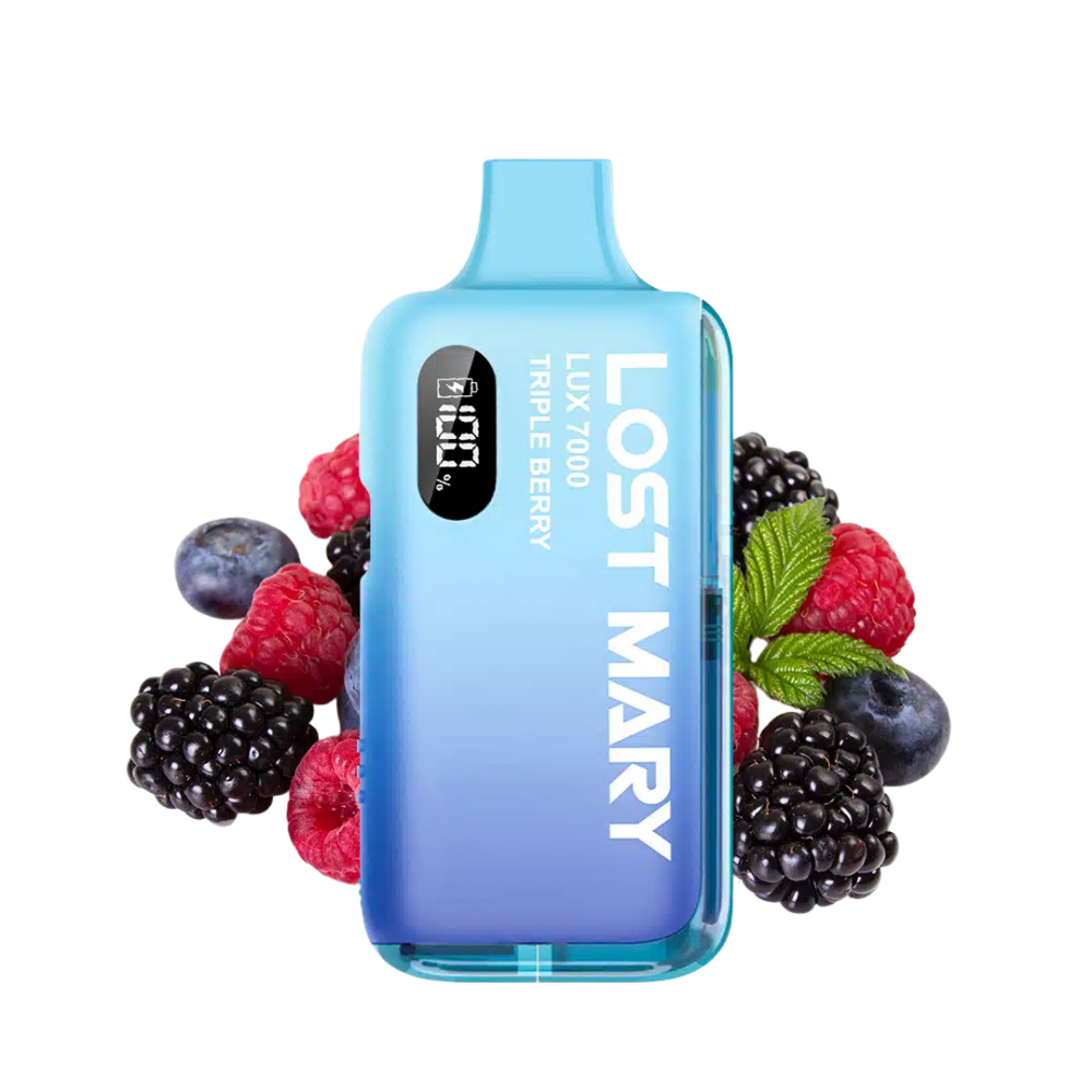 Lost Mary LUX 7000 Kit - Triple Berry, 12ml, 2%Nic