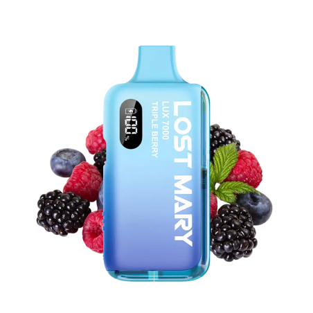 Lost Mary LUX 7000 Kit - Triple Berry, 12ml, 2%Nic