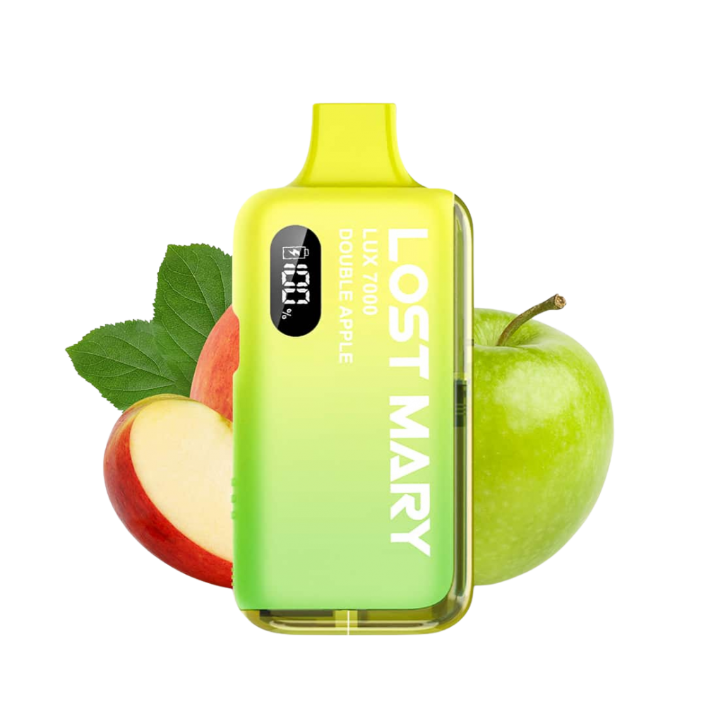 Lost Mary LUX 7000 Kit - Double Apple, 12ml, 2%Nic