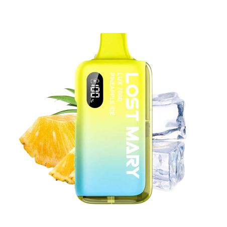 Lost Mary LUX 7000 Kit - Pineapple Ice, 12ml, 2%Nic