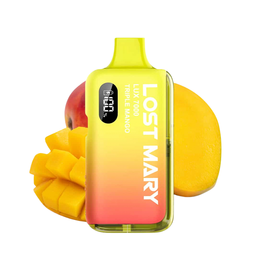Lost Mary LUX 7000 Kit - Triple Mango, 12ml, 2%Nic