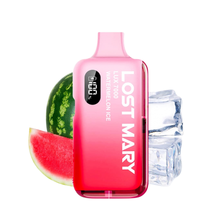 Lost Mary LUX 7000 Kit - Watermelon Ice, 12ml, 2%Nic