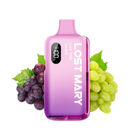Lost Mary LUX 7000 Kit - Grape, 12ml, 2%Nic