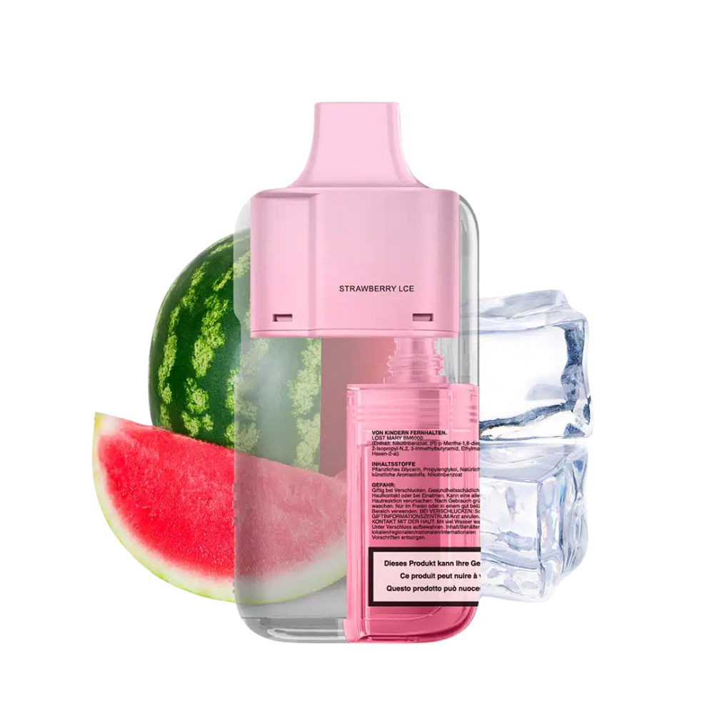 Lost Mary LUX 7000 Refill Pod - Watermelon Ice, 12ml, 2%Nic