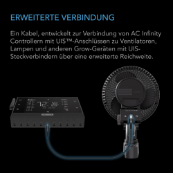 AC Infinity UIS-zu-UIS-Verlängerungskabel, 3m