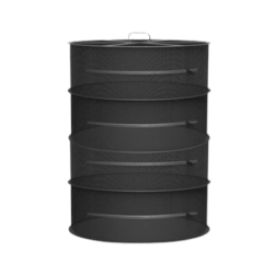 Hängendes Trockengestell, Ø 60 cm, Vier Ebenen