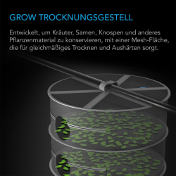 AC Infinity Hängendes Trockengestell, Ø 60 cm