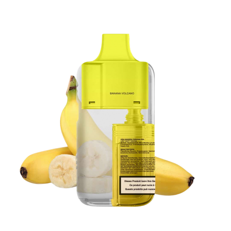 Lost Mary LUX 7000 Refill Pod - Banana Volcano, 12ml, 2%Nic