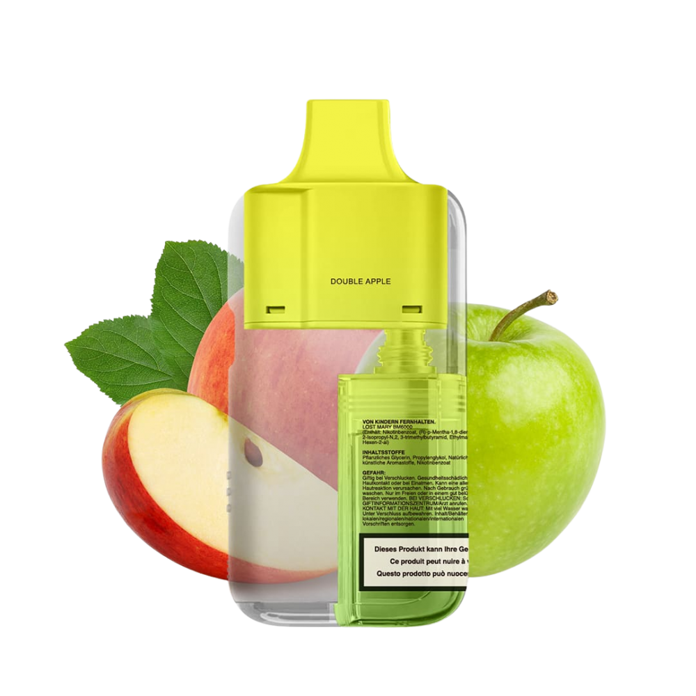 Lost Mary LUX 7000 Refill Pod - Double Apple, 12ml, 2%Nic