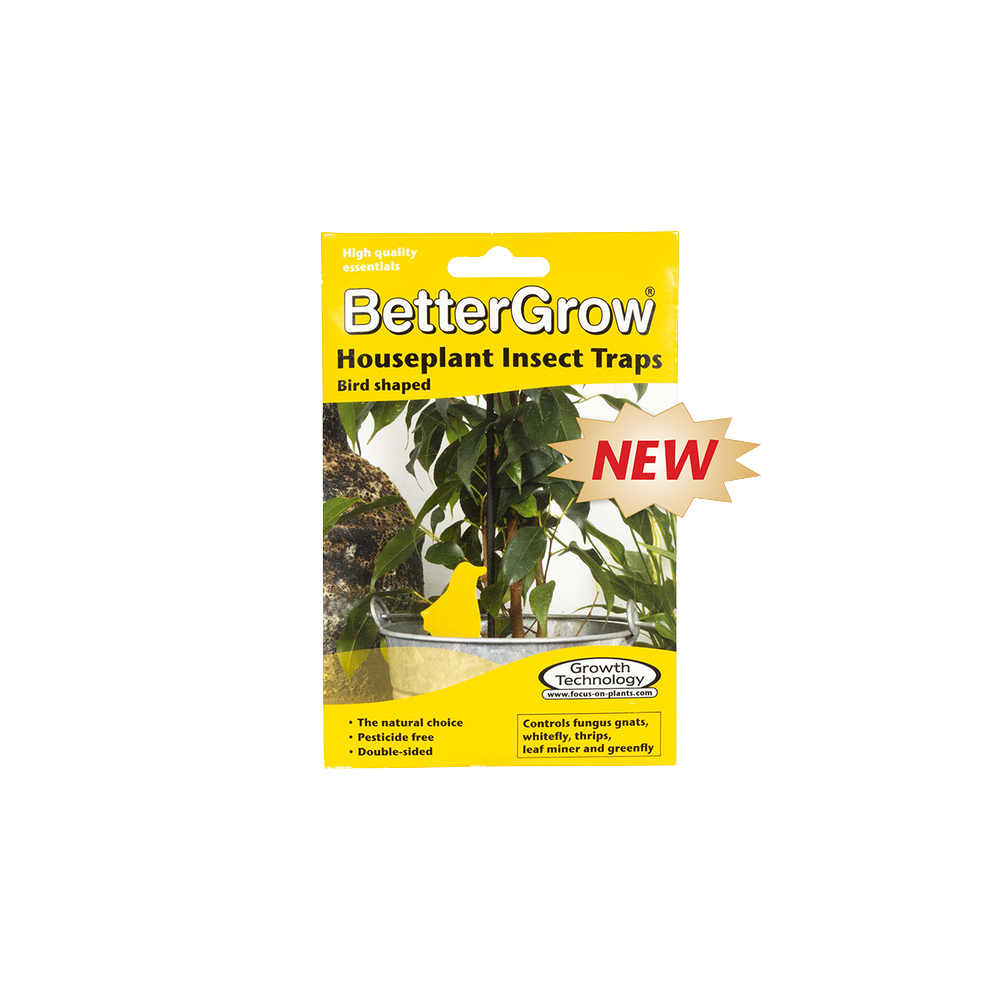 Growth Technology Bird-shaped yellow sticky traps, 15 pcs.