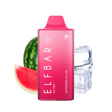 ELFBAR NX 7000 Kit - Watermelon Ice, 12ml, 2%Nic