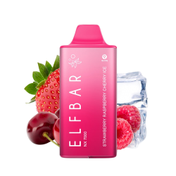 ELFBAR NX 7000 Kit - Strawberry Raspberry Cherry Ice, 12ml, 2%Nic