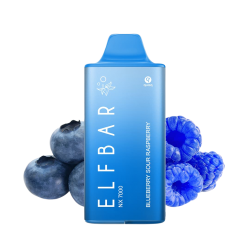 ELFBAR NX 7000 Kit - Blueberry Sour Raspberry, 12ml, 2%Nic