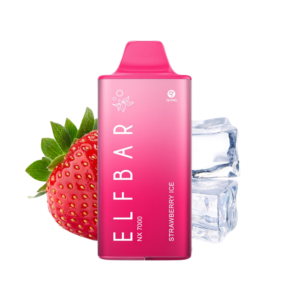 ELFBAR NX 7000 Kit - Strawberry Ice, 12ml, 2%Nic