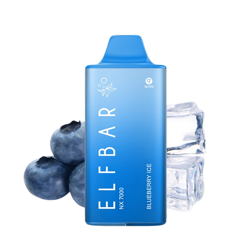 ELFBAR NX 7000 Kit - Blueberry Ice, 12ml, 2%Nic