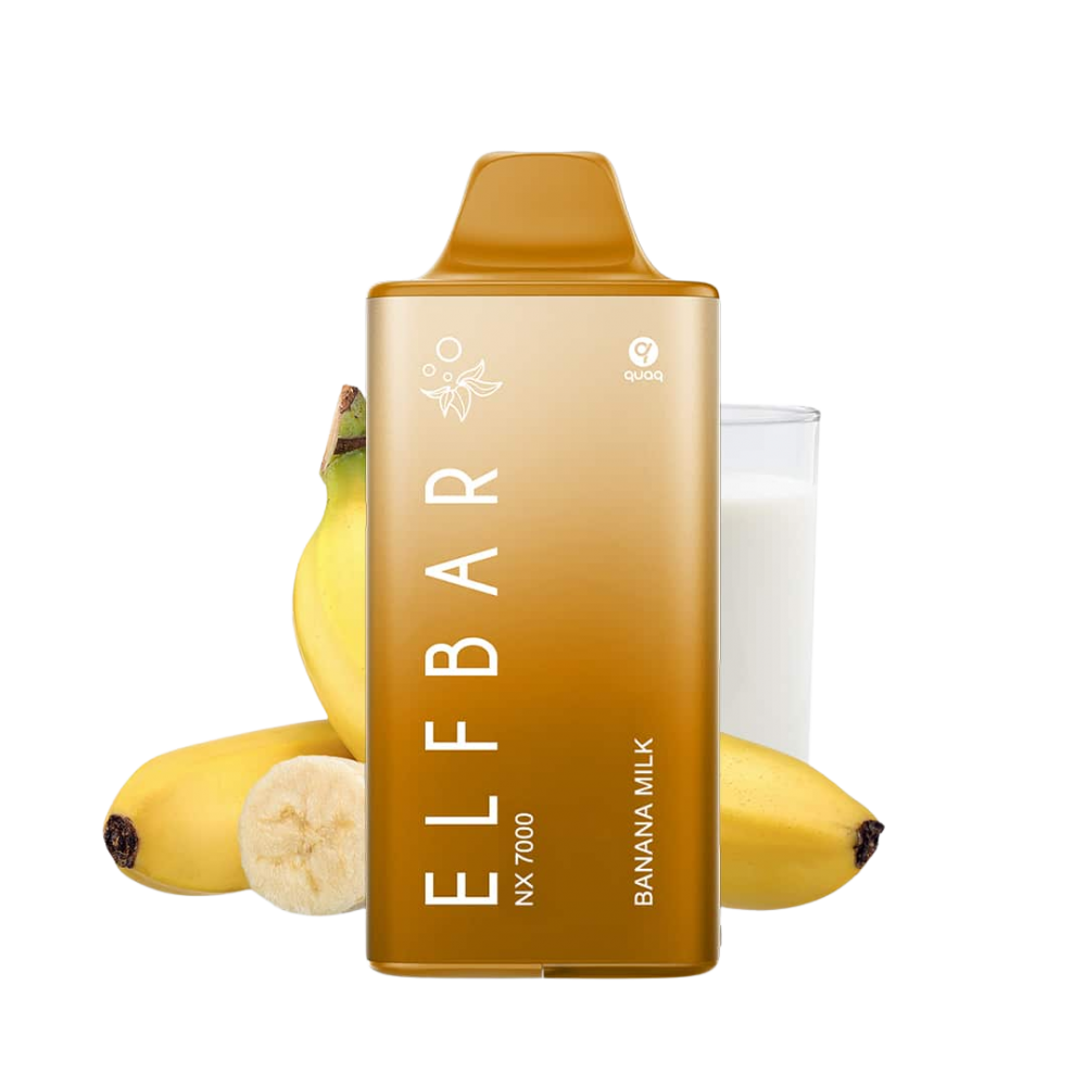 ELFBAR NX 7000 Kit - Banana Milk, 12ml, 2%Nic