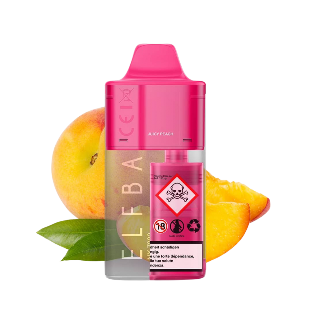 ELFBAR NX 7000 Refill Pod - Juicy Peach, 12ml, 2%Nic