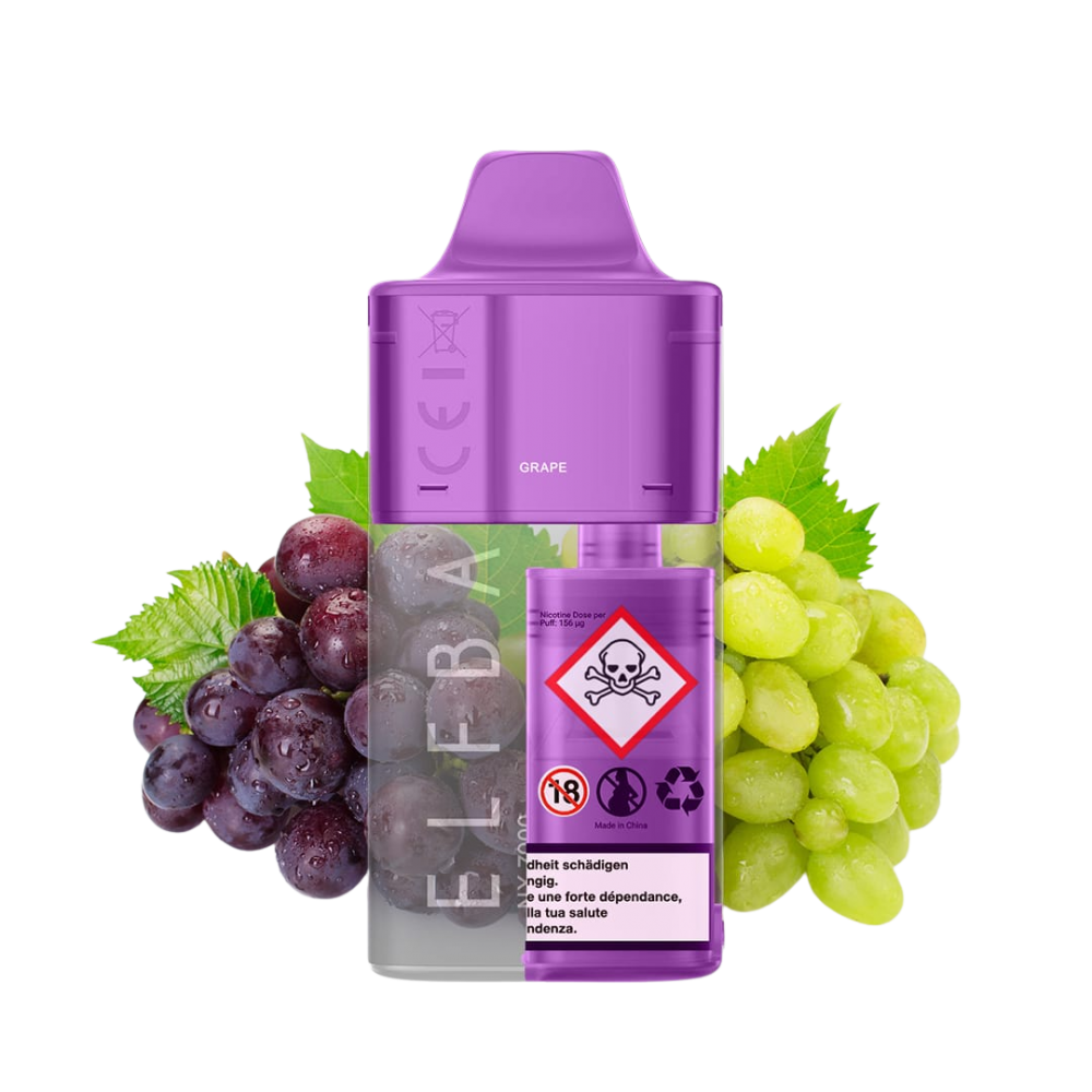 ELFBAR NX 7000 Refill Pod - Grape, 12ml, 2%Nic