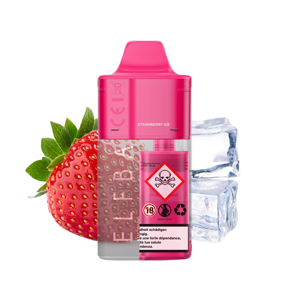 ELFBAR NX 7000 Refill Pod - Strawberry Ice, 12ml, 2%Nic