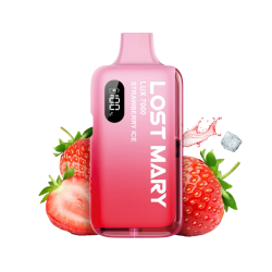 Lost Mary LUX 7000 Kit - Strawberry Ice, 12ml, 2%Nic