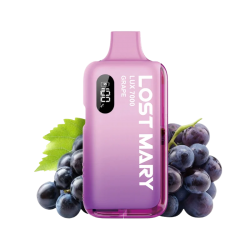 Lost Mary LUX 7000 Kit - Grape, 12ml, 2%Nic