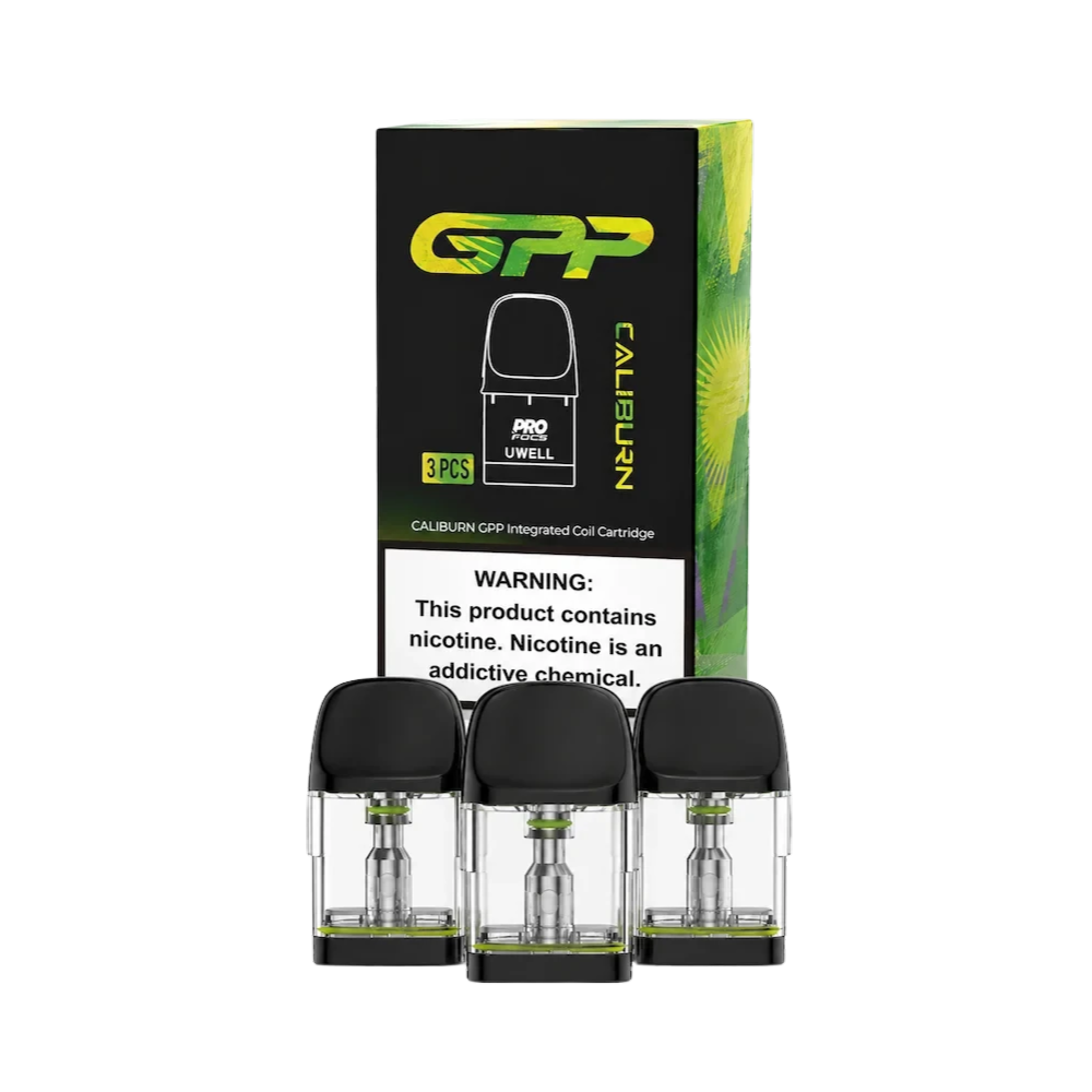 Uwell Caliburn GPP Replacement Pods, 3ml, 3pcs