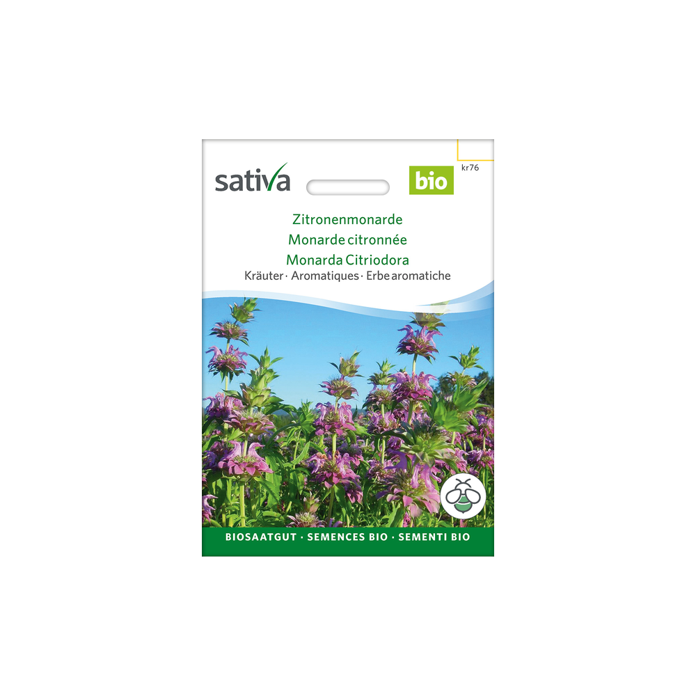 Sativa Rheinau Zitronenmonarde – Samen