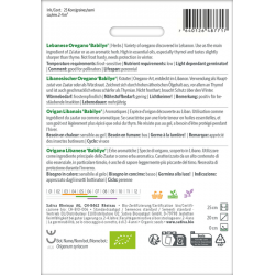 Sativa Rheinau Libanesischer Oregano Babilye – Samen