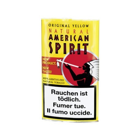 Tabac American Spirit  25g "Original Yellow"
