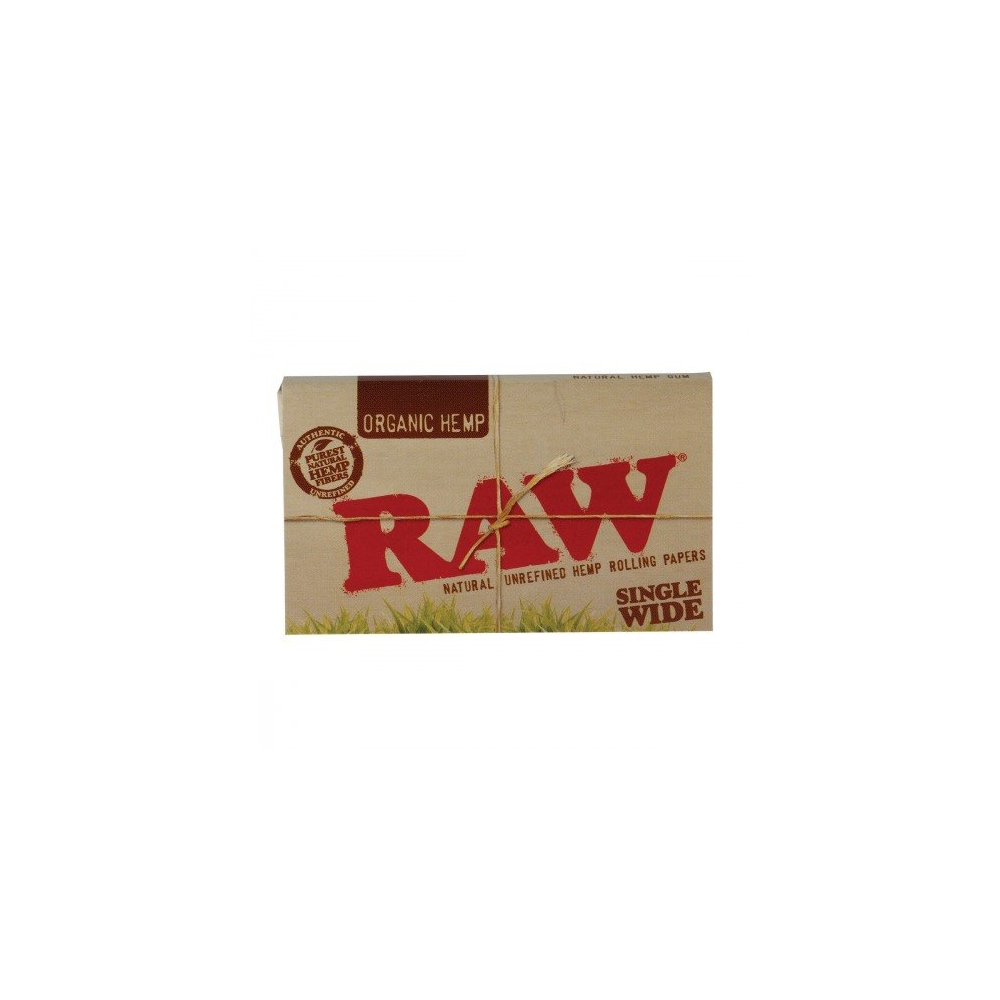 RAW Papers Single Wide Organic - 1pc.