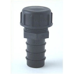 End Plug 25 mm  ¾" (Ext. Thread) with end cap PE ¾" (Int. Thread)