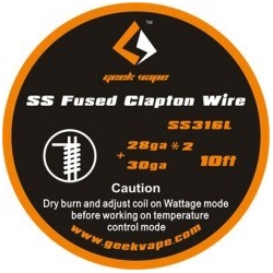 Fused Clapton SS316