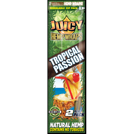 Juicy Hemp Wraps - Tropical Passion