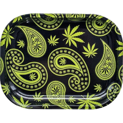 Paisley Weed Tray Klein
