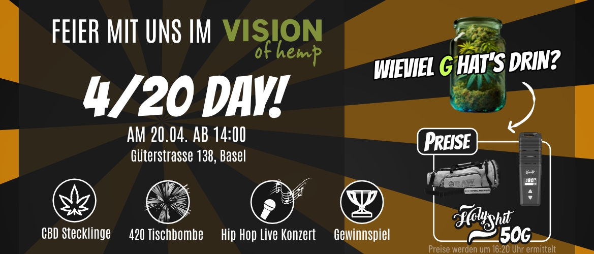 Vision of Hemp 420 Day!