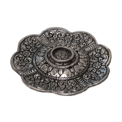 Räucherstäbchenhalter Mandala aus Metall