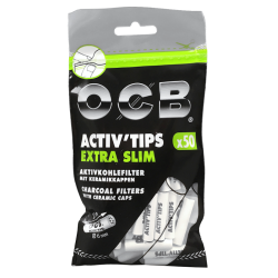 OCB Activ'Tips Slim Unbleached