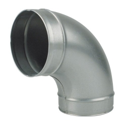 Pipe Elbow 90°, 125 mm connection port 